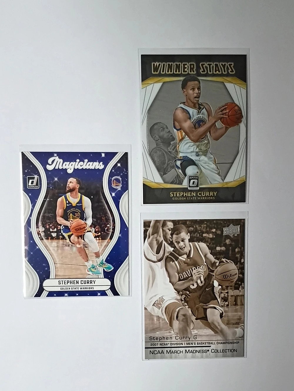 Panini 2020 Panini Donruss Optic Winner Stays Stephen Curry #3 2020 Donruss
